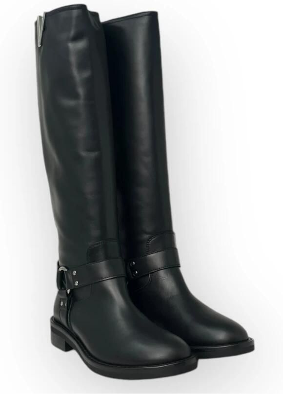 Via Roma 15 Enkellaarsjes met gespband Brown Dames