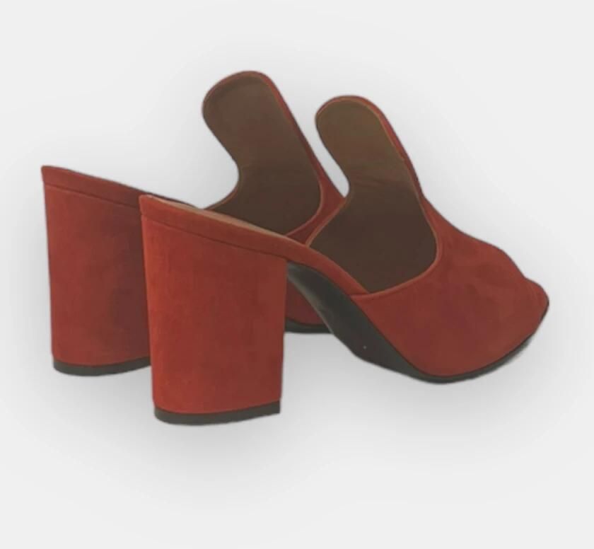 Via Roma 15 Heeled Mules Rood Dames