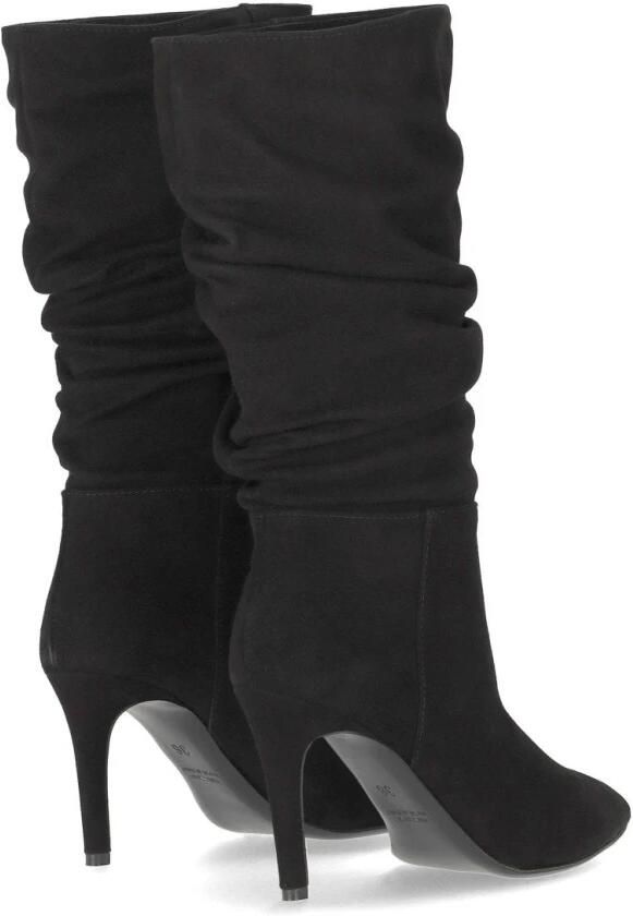 Via Roma 15 Suède Enkellaars met Hak