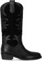 Via Roma 15 Boots & laarzen VENICE SCHWARZ TEXANER STIEFEL in zwart - Thumbnail 1