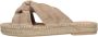 Via Vai Beige Espadrille Sliders Mondi LUZ Beige Dames - Thumbnail 3