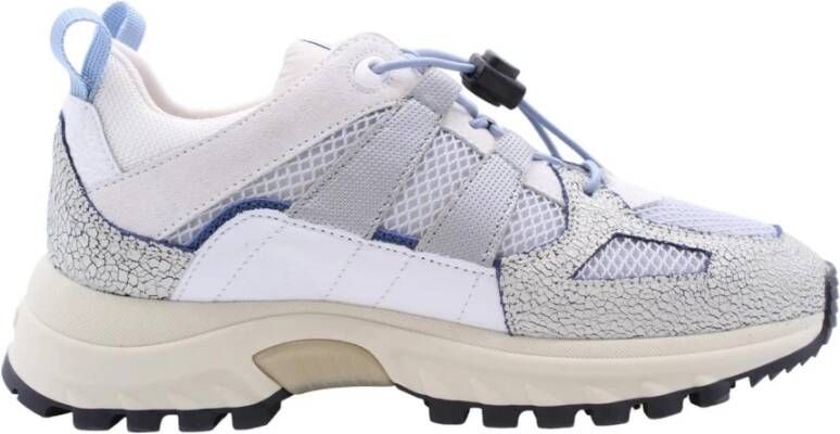 VIA VAI Lage Sneakers Dames Danae Colby Maat: 40 Materiaal: Leer Kleur: Beige