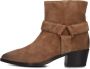 VIA VAI Enkellaarsjes Dames Shelly Carter Maat: 36 Materiaal: Suède Kleur: Bruin - Thumbnail 3
