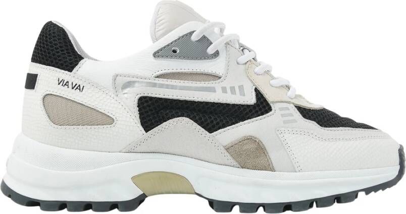 VIA VAI Lage Sneakers Dames Danae Noah Maat: 37 Materiaal: Leer Kleur: Wit