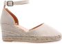 Via Vai Flora Braid Beige Sleehak Sandalen Beige Dames - Thumbnail 36