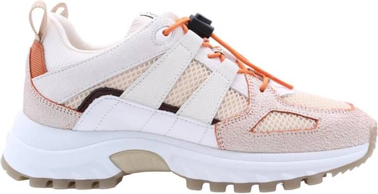 VIA VAI Lage Sneakers Dames Danae Colby Maat: 40 Materiaal: Leer Kleur: Oranje - Foto 2