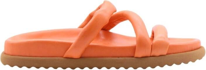 Via Vai Slippers Orange Dames