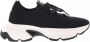 NUBIKK Lage Sneakers Dames Ross Speed Maat: 37 Materiaal: Textiel Kleur: Zwart - Thumbnail 2