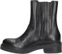 VIA VAI Chelsea Boots Dames Bellamy Stitch Maat: 37 Materiaal: Leer Kleur: Zwart - Thumbnail 3