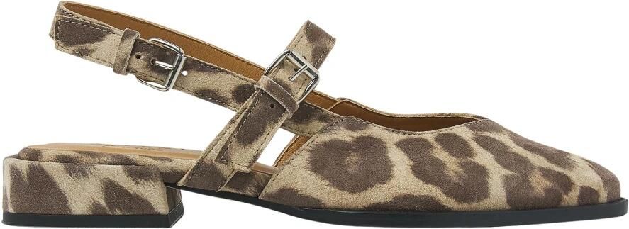 VIA VAI Slingbacks Dames Jazz Valerie Maat: 39 Materiaal: Suède Kleur: Beige - Foto 3