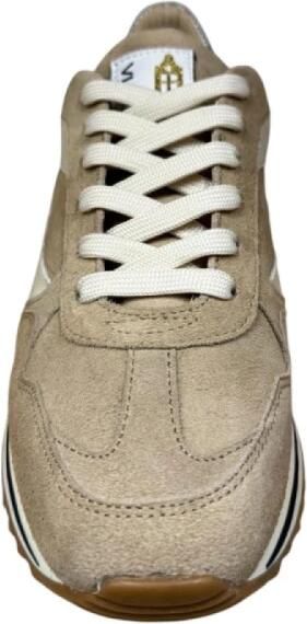 VIA VAI Mikki Alex Sneakers dames Suède Leer Beige - Foto 3