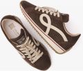 VIA VAI Mikki Eve Sneakers Dames Suède Bruin - Donkerbruin