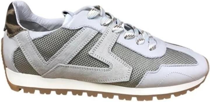 VIA VAI Scott Kenzie Sneakers Dames Leer Mesh Su�de Wit - Foto 2