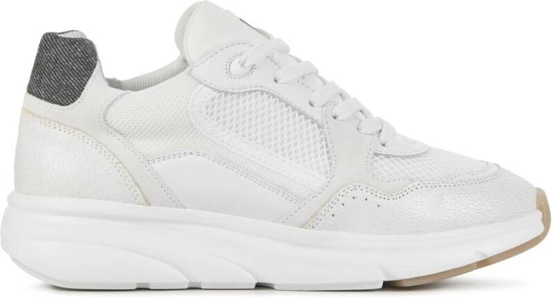 VIA VAI Lage Sneakers Dames Vic Celia Maat: 42 Materiaal: Leer Kleur: Wit - Foto 3