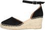 VIA VAI Espadrilles Dames Flora Braid Maat: 37 Materiaal: Suède Kleur: Zwart - Thumbnail 3