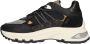 VIA VAI Lage Sneakers Dames Liz Dae Maat: 43 Materiaal: Leer Kleur: Zwart - Thumbnail 4