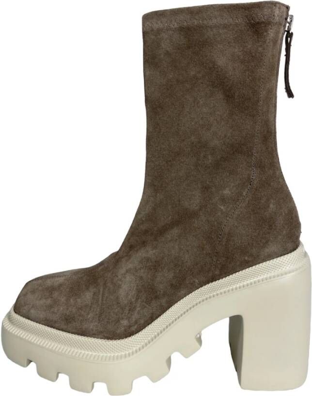 Vic Matié Boots VIC MATIE 658_5002 VELOURSTR_305 DOVE in bruin