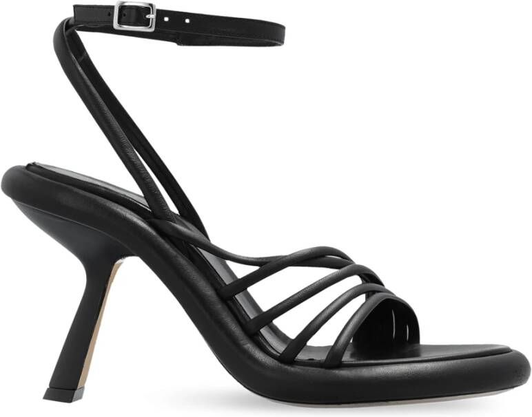 Vic Matié Bonbon hak sandalen Black Dames