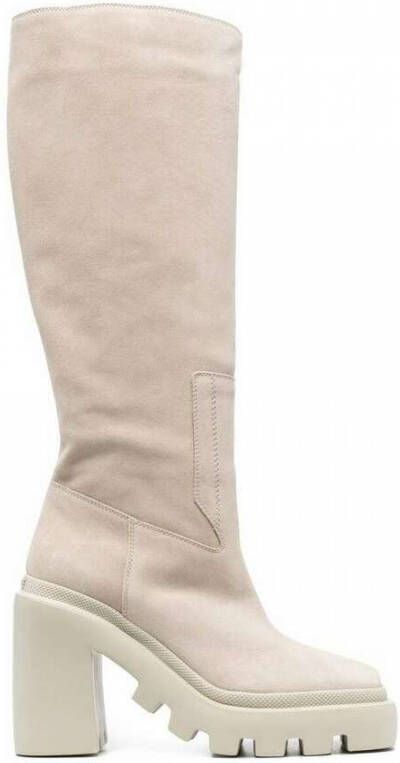 Vic Matié Boots Beige Dames