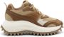 Vic Matié D22 Running Veterschoen tan bruin in nubuck leer mesh en suède - Thumbnail 1