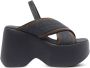 Vic Matié Denim Sandalen voor Vrouwen - Thumbnail 1