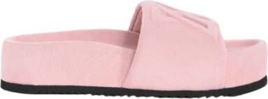 Vic Matié Denim Sleehakken Slippers