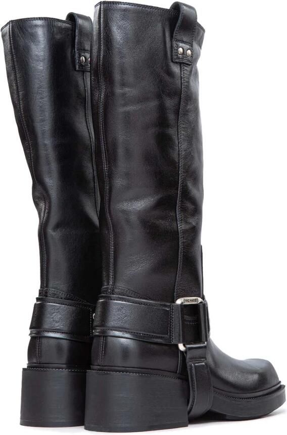 Vic Matié F06 Fray Zwarte gaucho laars