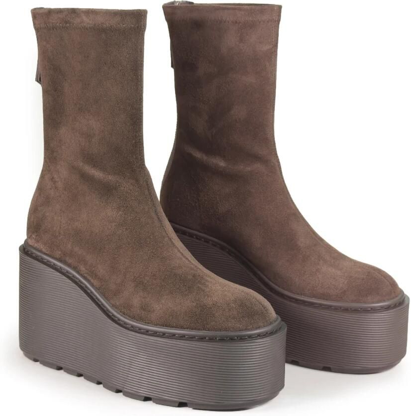 Vic Matié Platform Wedge Enkellaarsjes