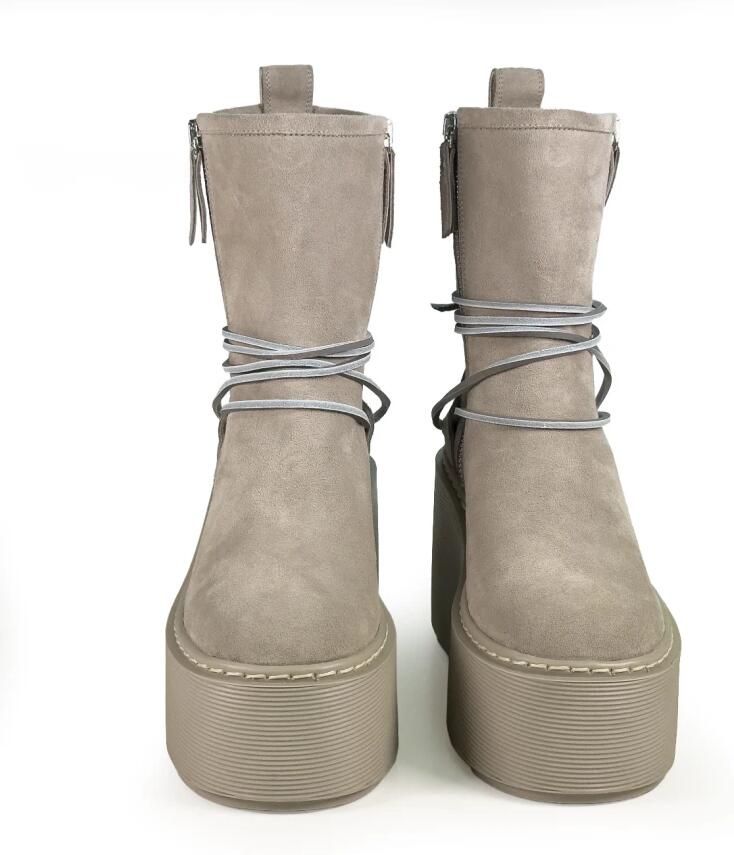 Vic Matié F20 Zeppa Stripy Wedge Enkellaars - Foto 4