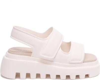 Vic Matié Stijlvolle Sandalen met Volledige Zoolbedekking White Dames