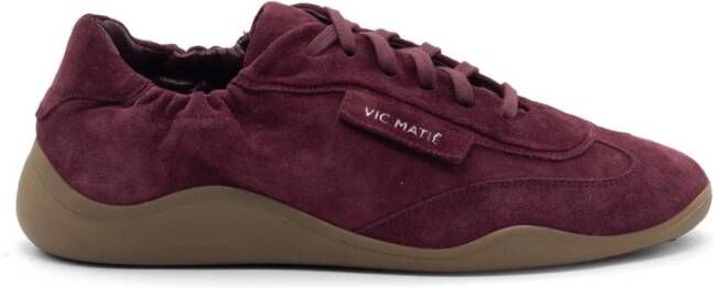 Vic Matié G32 Ondina Donkerrode veterschoen