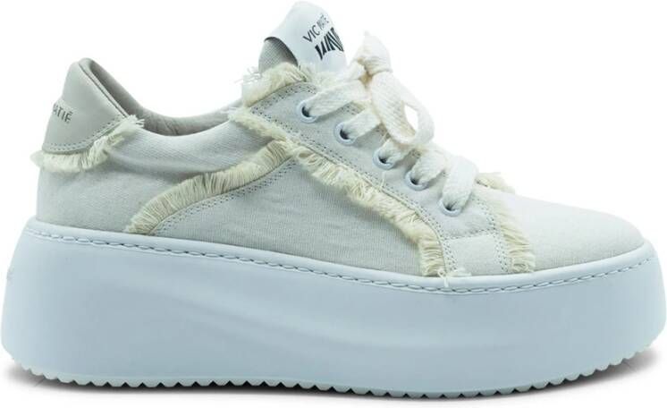 Vic Matié Golf franjes ecrù schoen