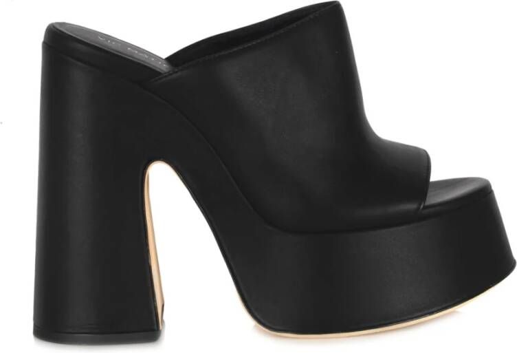 Vic Matié Heeled Mules Zwart Dames