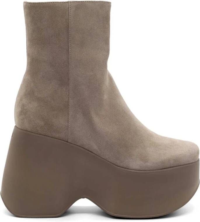 Vic Matié High Boots Beige Dames