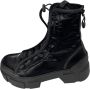 Vic Matié Silktech Tronc 101 101 Dames Platform Sneaker Laars Zwart Black Dames - Thumbnail 1