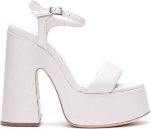 Vic Matié High Heel Sandals Wit Dames