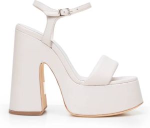 Vic Matié High Heel Sandals Wit Dames