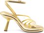 Vic Matié High Heel Sandals Yellow Dames - Thumbnail 1