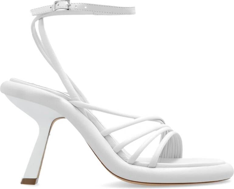 Vic Matié Hoge sandalen met hak Bonbon White Dames