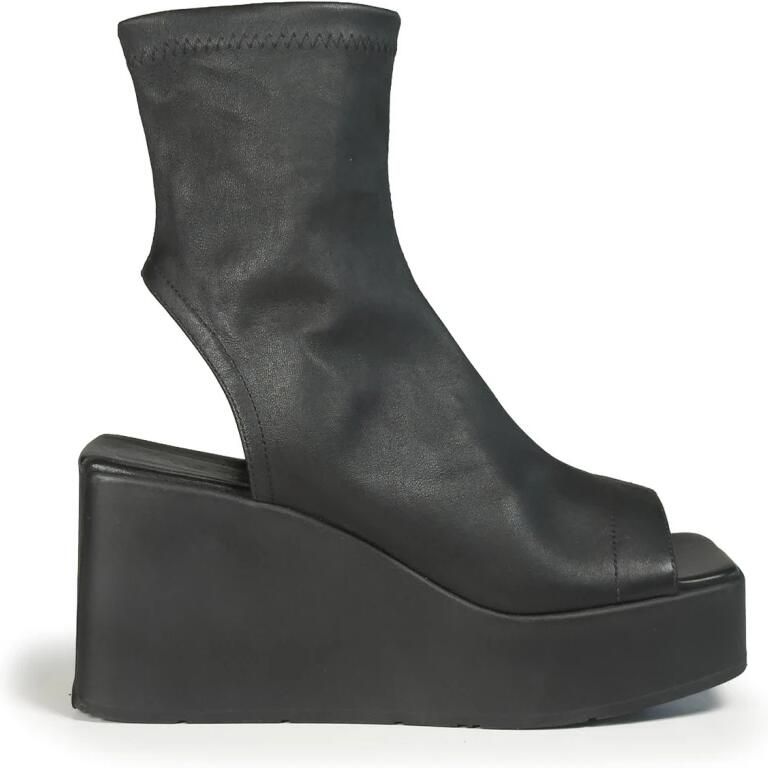 Vic Matié K10 Block Open-toe Wedge Ankle Boot