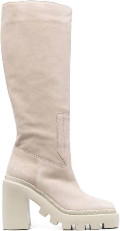 Vic Matié Beige Laarzen Beige Dames