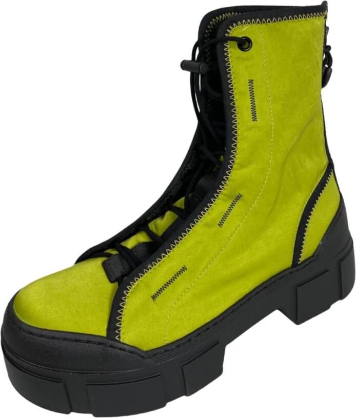 Vic Matié Groene Veterschoenen Green Dames