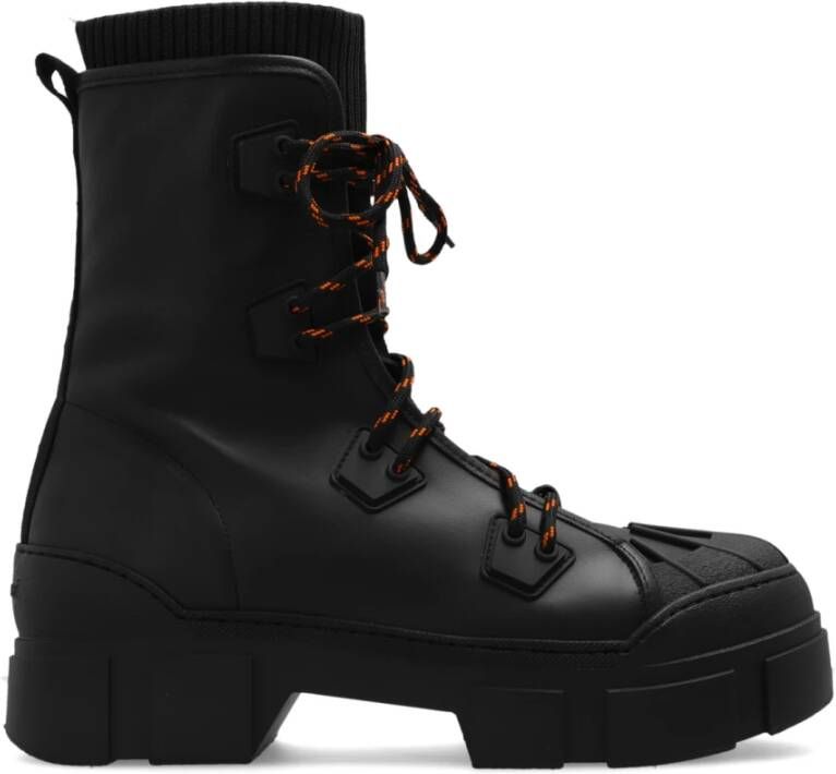 Vic Matié Leather boots Zwart Dames