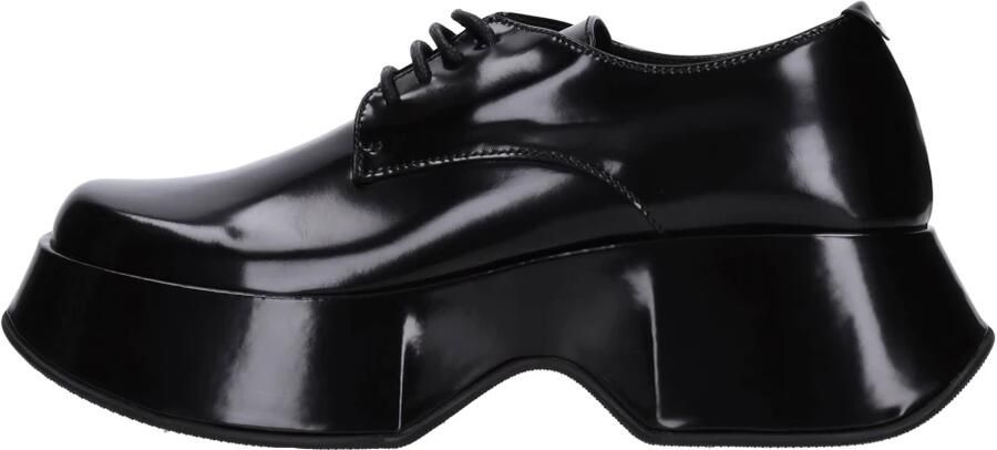 Vic Matié Veters Mini Yoko in Donkerbruin Black Dames