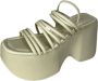 Vic Matié Leren Sandalen met Kruisband - Thumbnail 1