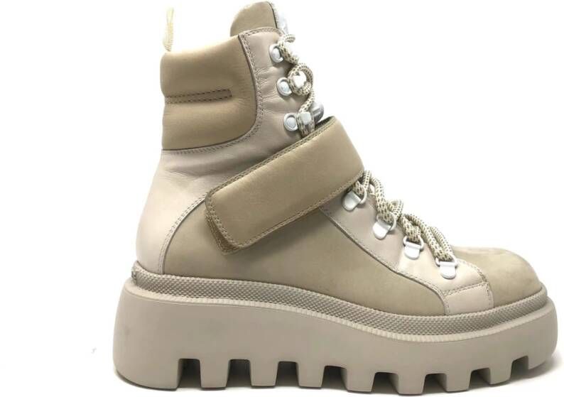 Vic Matié Leren veterschoen en velcro laars