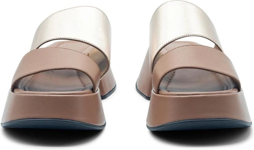 Vic Matié Mini Yoko sandaal leren armbanden Roségoud