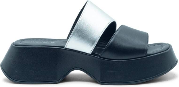 Vic Matié Mini Yoko sandal Hoofdbanden Zwart Zilver