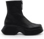 Vic Matié Platform Enkellaarzen Elodie Black Dames - Thumbnail 12