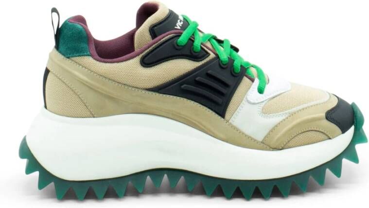 Vic Matié Multicolor hardloopschoen met rubberaccenten